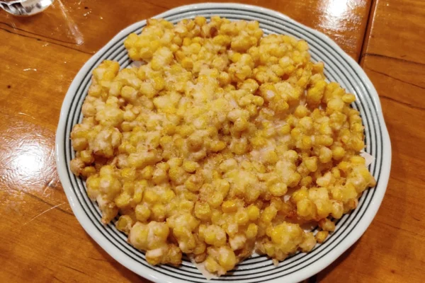 Outstanding Corn Tempura at Donjaka